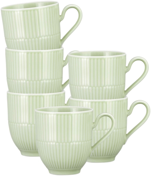 Seltmann Weiden Amina Henkelbecher 0,36 l 6er Set Seladon