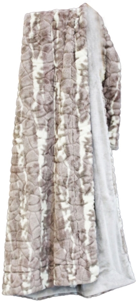 Felldecke bugatti 150 x 200 cm, Synthetikfaser, Beige