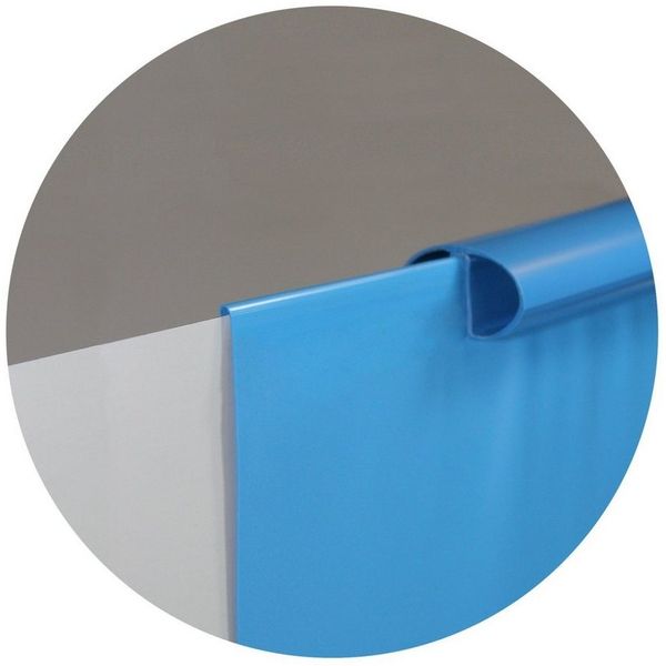 Waterman Poolinnenhülle Pool Ersatzfolie rund verschiedene Größen - Dicke, 0,2 mm Stärke, für rund, overlap