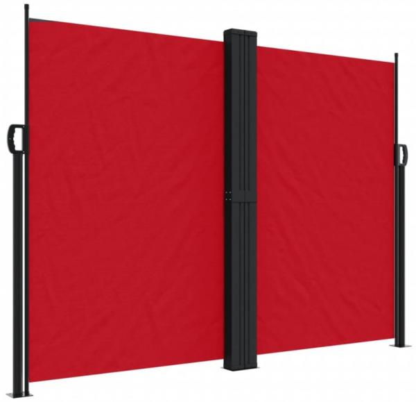 vidaXL Seitenmarkise Ausziehbar Rot 180x1200 cm 4004837