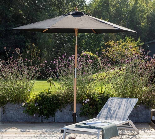 VENTURE HOME Holz Sonnenschirm Corypho | Bild 1