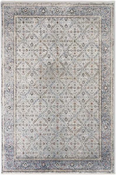 Teppich Scala 133 x 190 cm, Polyacryl, Viskose, Blau, 133 x 1 x 190 cm