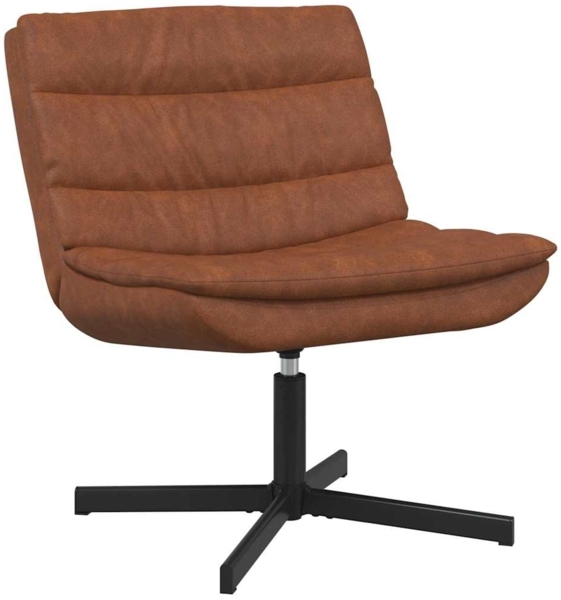 vidaXL Drehstuhl Braun 63 x 75 x 76 cm Antikes PU 42007349