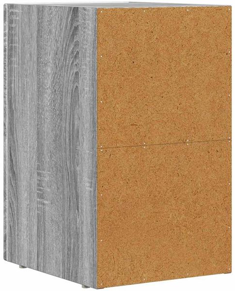 vidaXL Nachttisch ELST 2 Stk. Graues Sonoma 29,5 x 33,5 x 50 cm 891237 Bild 8