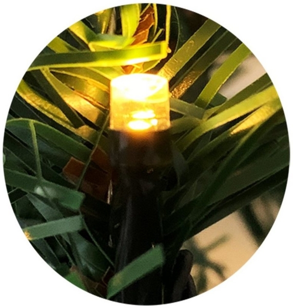 INDA-Exclusiv Lichtervorhang XXL 100 LED Tannengirlande + Lichterkette 810cm Girlande innen außen Bild 3