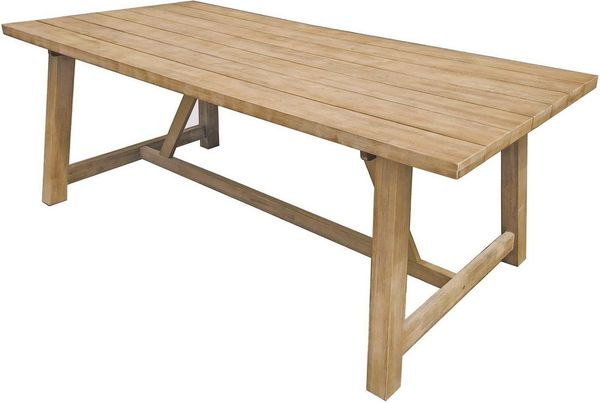 Tisch OAKLAND Akazie 200cm Gartentisch Garten Gartenmöbel Holz Möbel Outdoor Bild 2