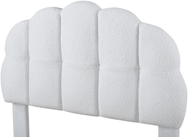 90x200cm Einzelbett, Kinderbett, Jugendbett, Polsterbett, Holzlattenrost, Vliesimitat, Weiß Bild 7