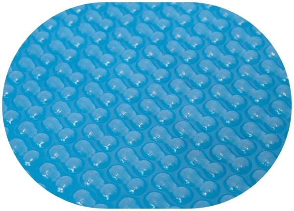 Solarplane Light Blue 400 µm GeoBubble Oval 814x500 cm Erwärmung Solarfolie Pool