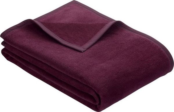 Ibena Porto XXL Tagesdecke warm & waschbar, Baumwollmischung, Lila, 180x220 cm Bild 4