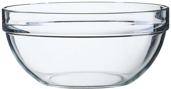 Arcoroc Servierschüssel Arcoroc Empilable Stapelschale 29 cm, Glas, (1 Schale)
