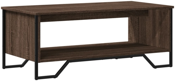 vidaXL Couchtisch Braun Eichen-Optik 100x51x40 cm Holzwerkstoff 848483