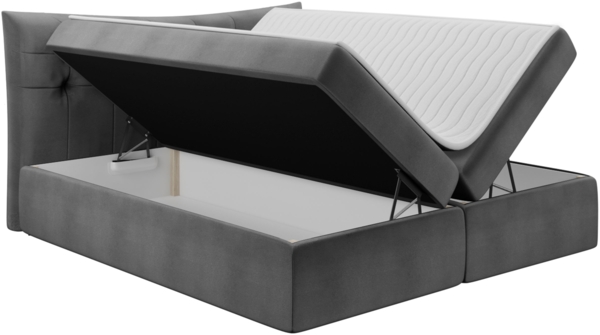 Boxspringbett Rember Ehebett, Rot, 160x200 cm Bild 3