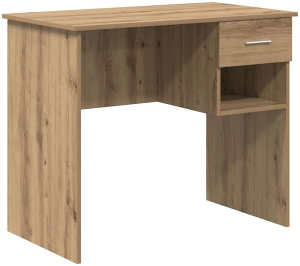 vidaXL Schreibtisch Artisan-Eiche 90 x 49 x 75 cm Holzwerkstoff 869273
