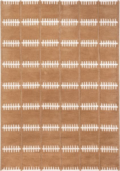 Wollteppich - 200 x 140 cm - braun