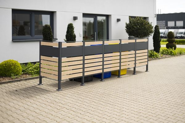 Westmann Metall Mülltonnenverkleidung Planum |
