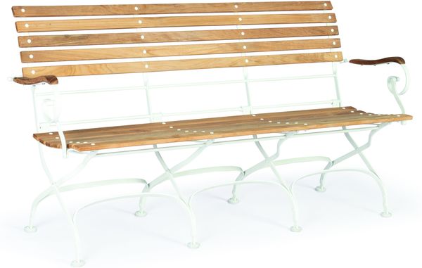 Weishäupl Classic 3-er Bank Teak/Band-und