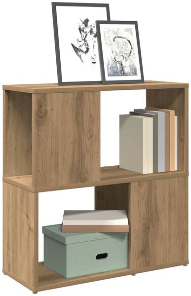 Bücherschrank, Bücherregal Artisan-Eiche 60x24x63 cm Holzwerkstoff