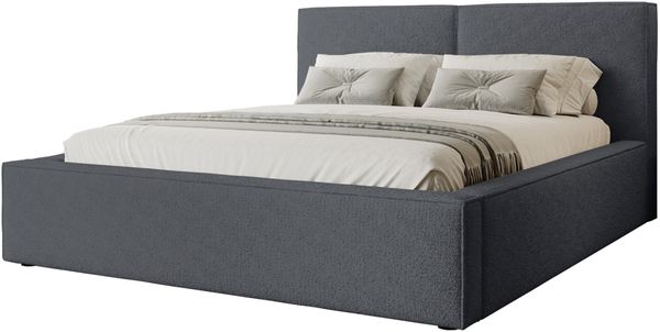 Polsterbett Sokoz Boucle (Farbe: Coral 80, Größe: 180 x 200)