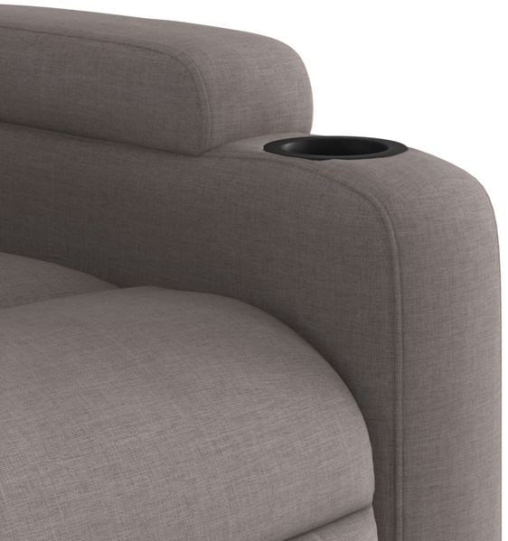vidaXL Relaxsessel Taupe Stoff 372373 Bild 8