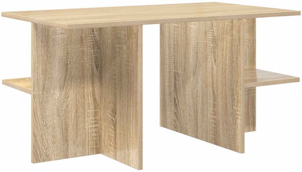 vidaXL Couchtisch Sonoma-Eiche 87 x 50 x 45 cm Holzwerkstoff 8001057