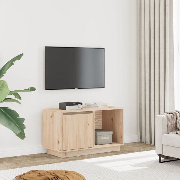vidaXL TV-Schrank 74x35x44 cm Massivholz Kiefer 814334