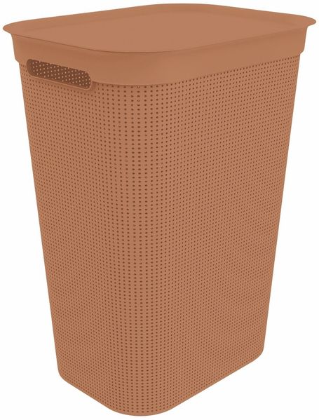 Rotho Wäschesammler Brisen 50 L koralle