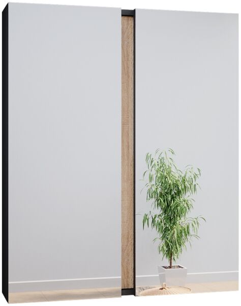 Badspiegelschrank Gloria Anthrazit 70.4 x 84 cm mit 2 Türen Vicco