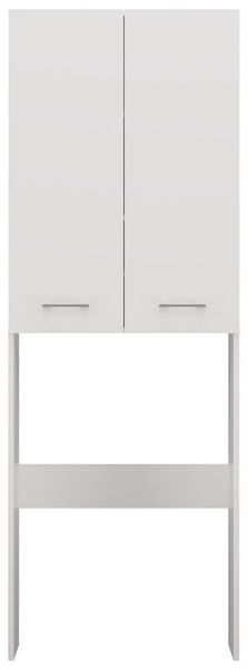 ibonto WASCHMSCHINENUMBAUSCHRANK WEISS 180x64x30cm (H 19 x T 98.3 x B 35.5 cm)