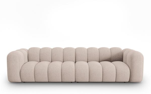 Micadoni Modulares Sofa Lupine 4-Sitzer Chenille Haga Beige
