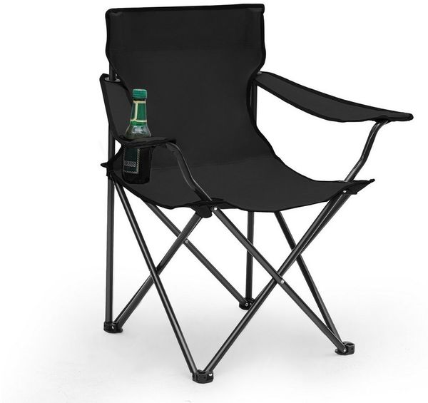 SUNULA Campingstuhl Faltbar Anglerstuhl Ultraleicht Faltstuhl Camping Klappstuhl (1 St), mit Getränkehalter, mit Tragetasche, bis max. 100 kg