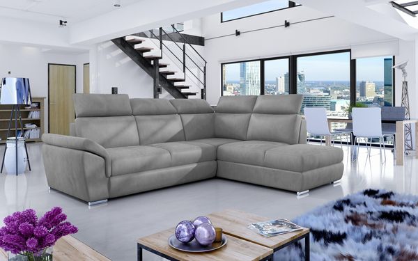 Wohnideebilder Loreto Grau Ecksofas & Eckcouches Lor_11