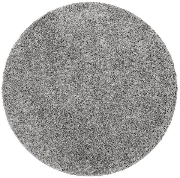 Snapstyle Hochflor-Teppich Luxus Hochflor Langflor Teppich Milano Rund, Rund, Höhe: 43 mm