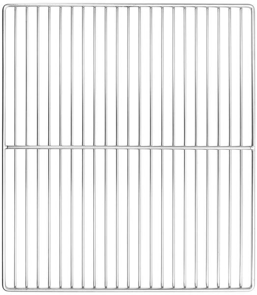 vidaXL Grillrost Silber 45 x 40 cm Edelstahl 42008312