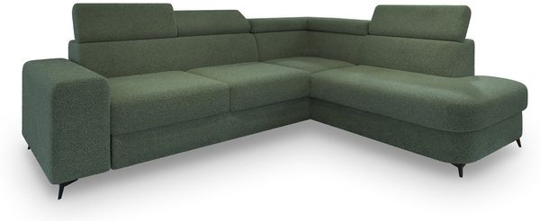 Masseno Ecksofa ALVORO mit Schlaffunktion L-Form, Sofa mit Bettkasten