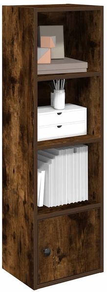 vidaXL Bücherregal Räuchereiche 31x24x102 cm Holzwerkstoff 860341