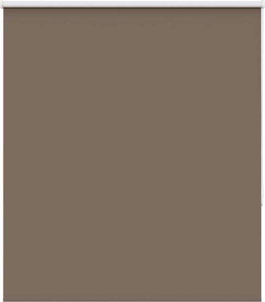 vidaXL Verdunkelungsrollo Kaffeebraun 125x130cm Stoffbreite 121,6cm 4010977 Bild 2