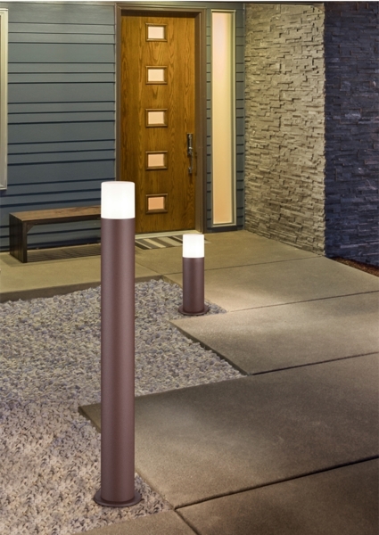 LED Außenwandlampe Up and Down Light Rostoptik IP44 - Außenbeleuchtung Haus Bild 8