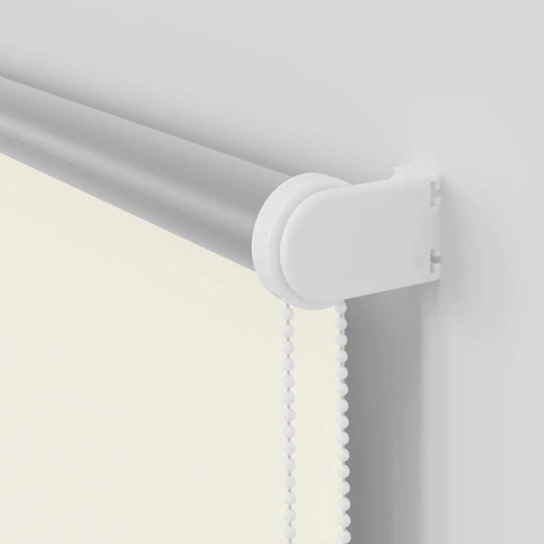 vidaXL Verdunkelungsrollo Cremeweiß 135x210cm Stoffbreite 131,6cm 4011707 Bild 11