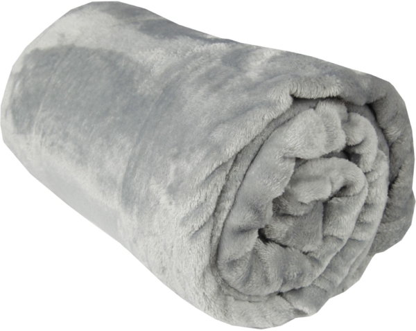 Kuscheldecke "Celina" Grau 130x170 cm Bild 6
