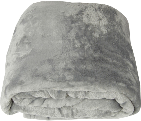 Kuscheldecke "Celina" Grau 130x170 cm Bild 8