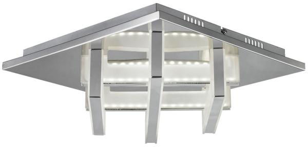 LED Deckenlampe, Chrom, L 30 cm