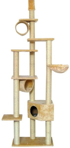 Rohrschneider Kratzbaum Kratzbaum Cherry Katzenbaum grau oder beige