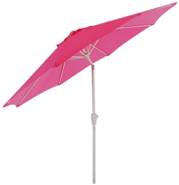 MCW Sonnenschirm Asti-270-c, LxB: 270x270 cm, Lüftungsschlitz, neigbar, UV-Schutz 50