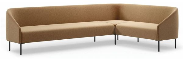 Casa Padrino Luxus Ecksofa Braun / Schwarz 300 x 200 cm - Wohnzimmer & Hotel Möbel