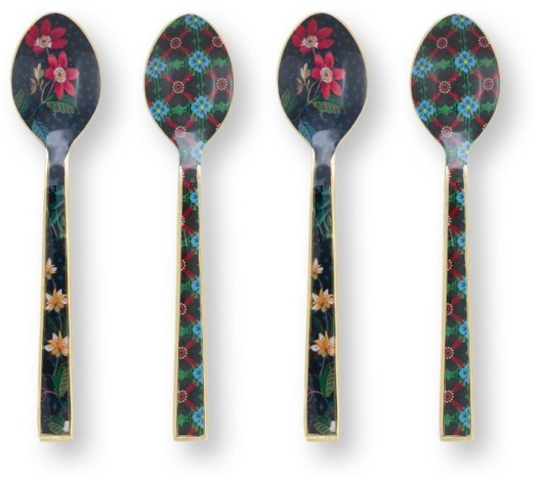 PiP Studio Besteck-Set Berry Blues Kaffeelöffel 14,5cm Set4, Metall Bild 1