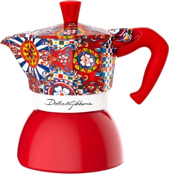 Dolce & Gabbana Induktion Espressokocher Mokka Express 4 Tassen