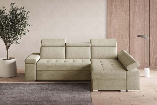 Sofa Toronto mit Schlaffunktion | Bettkasten