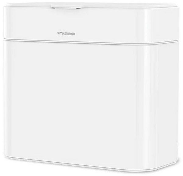 simplehuman Mülleimer Kompost-Caddy 4 l Weiß