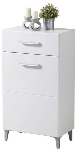 INOSIGN Schuhschrank Belfort, Schuhkommode, Schuhregal, Höhe 105 cm in Opaque Weiß mit MDF-beschichtet Fronten, modernes Design