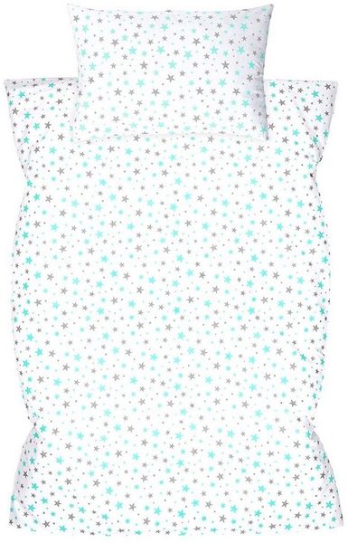 Amilian Bettwäsche Bettbezug 100x135 cm, Kopfkissenbezug 40x60 cm - Kinderbettwäsche, 2 teilig, 100% Baumwolle